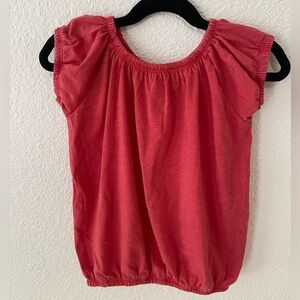 Chaser Little Girl's Jersey Shirred Top NWOT Size 6